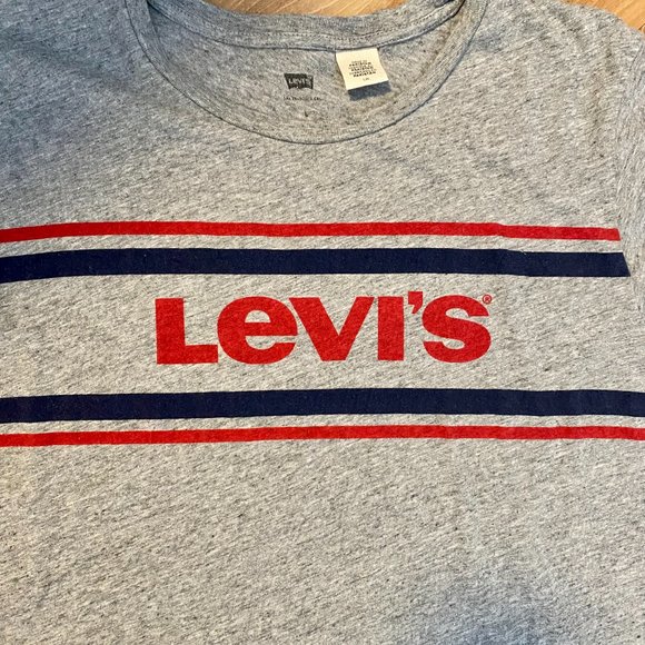 Levi's light grey short sleeve t-shirt - Picture 2 of 4